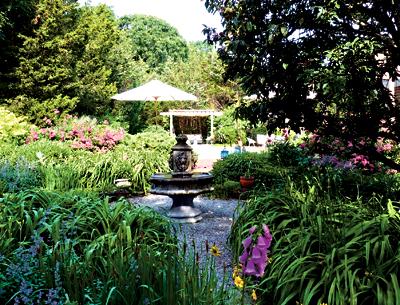 The Sun Garden was one of the first “rooms” in the garden.