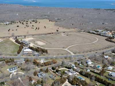 A 24-acre site in Amgansett may be rezoned in a last-ditch attempt by the Wilkinson administration to allow for a large, high-end development.