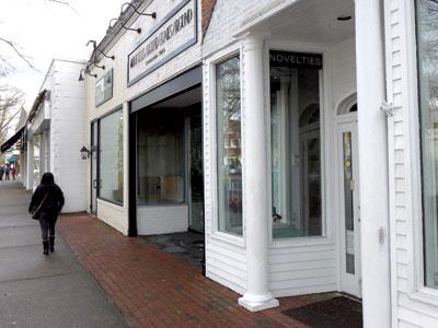 Ricky's NYC recently closed on Main Street in East Hampton, adding to a sense of gloom among some shopowners.