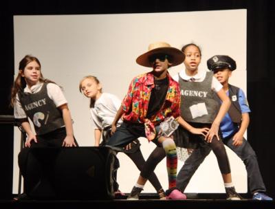 Springs School fourth graders seemed ready for show time during a rehearsal of the annual Springs opera, which opens on Wednesday in the East Hampton High School auditorium.