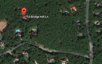 A lightning strike is believed to have started a house fire on Bridge Hill Lane in Bridgehampton Sunday.