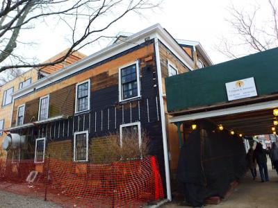 Sag Harbor's Sen restaurant and the building that houses it have had a top-to-bottom renovation. It is expected to reopen in June at the earliest.