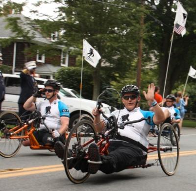 Soldier Ride, which benefits the Wounded Warrior Project, is held on the South Fork each summer.