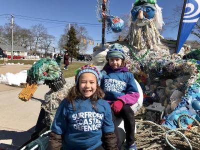 The Eastern Long Island Chapter of the Surfrider Foundation is taking a float made almost entirely of garbage collected on beaches to the Montauk St. Patrick's Day parade.