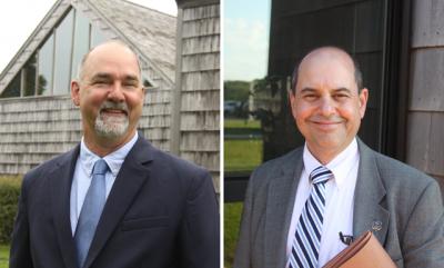 The Democratic candidate for East Hampton Town supervisor, Peter Van Scoyoc, and Manny Vilar, his Republican opponent, will meet at two political forums over the next few days.