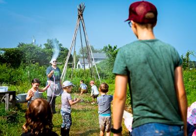 Amber Waves Farm joined this summer with the Children’s Museum of the East End to offer a farm club. Similar activities will continue into the fall.