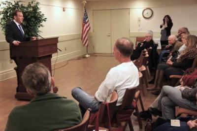 Representative Lee Zeldin during a 2016 appearance in Southampton