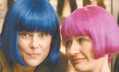 Rachael Taylor and Emily Mortimer star in “Wig Shop,” a short film by Kat Coiro.