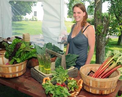 Hillary Levine and her partner, Sam Lester III, have started the Pantigo Farm Company in East Hampton.