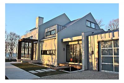 Conrad and Josie Goerl’s East Hampton house, a 13,800-square-foot model of green energy and custom design.