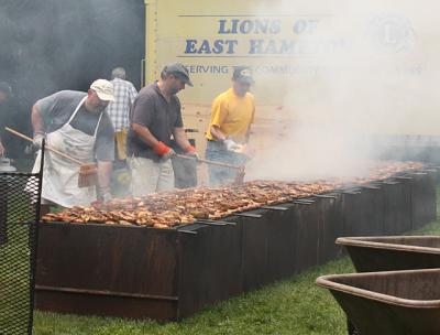 The annual East Hampton Lions Club chicken barbecue is a week earlier this year and has relocated to Amagansett from the Ladies Village Improvement Society fairground.