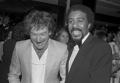 Robin Williams with Richard Pryor at the 1982 People’s Choice Awards