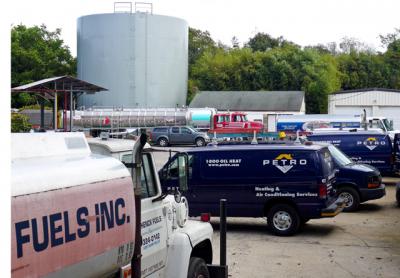 New dark-blue vans could already been seen in the former Schenck Fuels parking lot last week after the company was bought by Petro Home Services for an undisclosed sum.