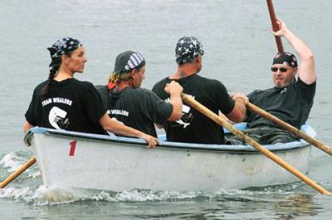 Whaleboat races are planned throughout the weekend during HarborFest.