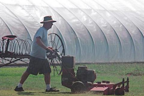 Proposed changes to town procedures for review of farm structures, such as this hoop house, will be reviewed by New York State for compliance with its Agriculture and Markets Law.