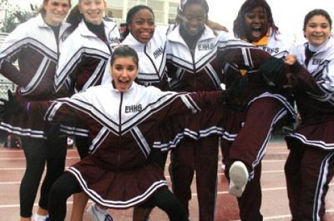 They cheered, but not for long at Saturday’s football finale here with Miller Place, a game played in the foulest of foul weather.