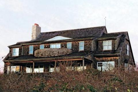 This house on Homeward Lane in Montauk is part of the “life” that Lee Beiler and Maureen Taylor are selling for $3.6 million.