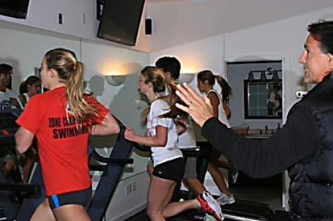 Thrice-a-week workouts at Alex Astilean’s Speedfit studio on Newtown Lane and long hours in the Y.M.C.A. East Hampton RECenter’s pool ought to translate into ever-faster times for a number of the Hurricane swim team’s members.