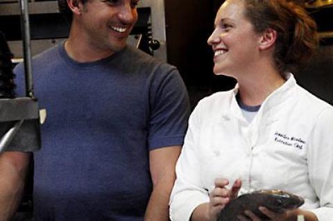 Ben Sargent and Jenny Meadows of Fishbar in Montauk cook up freshly caught porgy with a spicy tomato chutney in this week’s episode of “Hook, Line, and Dinner.”