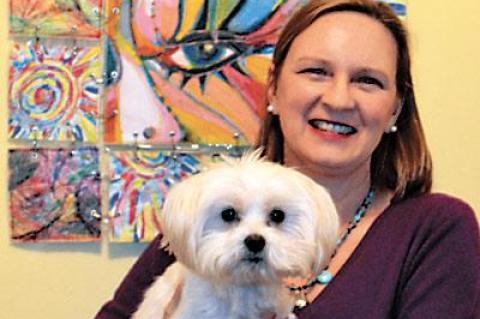 Linda Edkins Wyatt said that making art has helped her overcome a debilitating panic disorder.