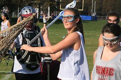 Amanda Seekamp scored the game-winner at Westhampton Beach with 20 seconds to go.