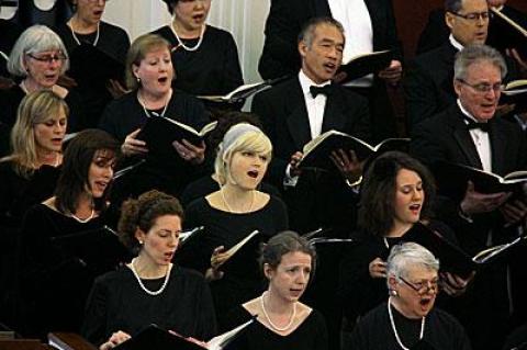 The Choral Society of the Hamptons’ spring concert on March 18 featured three centuries of music.