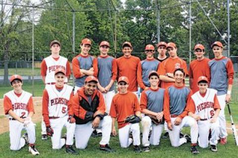 Pierson’s 18-2 team practiced at Mashashimuet Park Monday after Section XI — despite the fact that no rain fell in Sag Harbor — called off what was to have been game one of the best-of-three county Class C championship series.