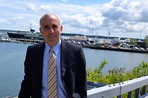 Suffolk Legislator Jay Schneiderman supports the county’s licensing of a passenger ferry to run between Sag Harbor and Greenport.