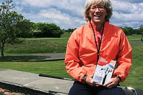 Leslie Andrews suggests that a teaching pro be sought out for introductory lessons, not a relative, a friend, or a significant other.