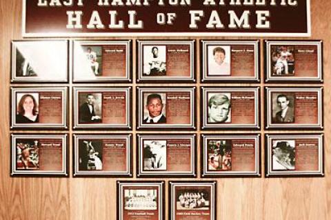 The Wall of Fame constructed by Richard Shilowich and Sheamus Gleeson has plenty of room for the inductees to come.