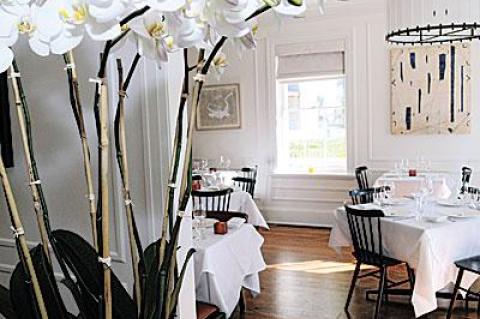 Our local bounty is interpreted big-city-restaurant style at the Topping Rose House in Bridgehampton.