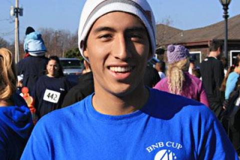 J.C. Barrientos also placed 19th in Thanksgiving Day’s 3-miler, in 19:28.86.