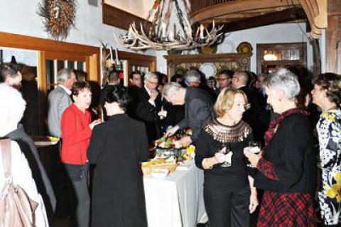 The East Hampton Historical Society’s annual house and garden tour was preceded by a cocktail party at the William E. Wheelock House in East Hampton on Friday night.