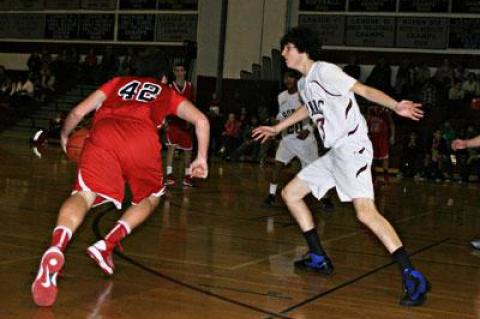 Brandon Neff, a recent call-up from the junior varsity, may be East Hampton’s Steve Novak.