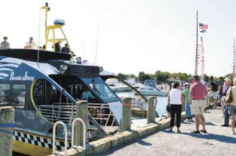 The resumption of last summer’s trial run of the Hampton Jitney’s passenger ferry between Greenport and Sag Harbor appears in doubt, the bus company’s president has said.