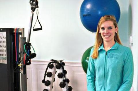 Rachel Lys, a physical therapist from Springs who saw clients at the Montauk Playhouse Community Center, has opened her own business in the hamlet.