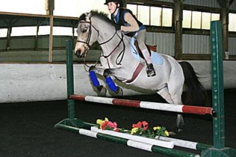 Stony Hill’s young riders are said to be very much looking forward to a new Hampton Classic-size ring that’s being built next to the indoor one.