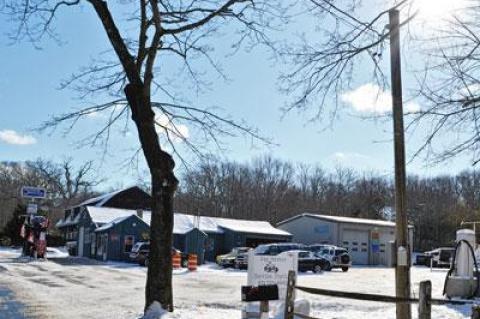 The proposed replacement of the existing Harbor Heights gasoline and automobile service station is before the Sag Harbor Zoning Board of Appeals.