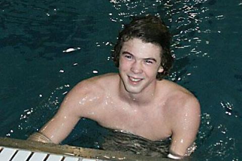 Thomas Brierley won the county 100-yard backstroke title in the meet’s most exciting race.