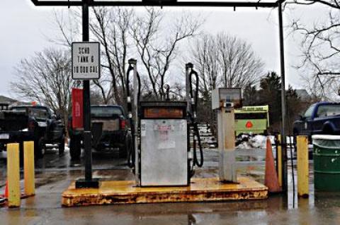 Faced with aging municipal fuel tanks and pumps, East Hampton Town and Village are banding together to seek a state grant to build a new, joint facility.