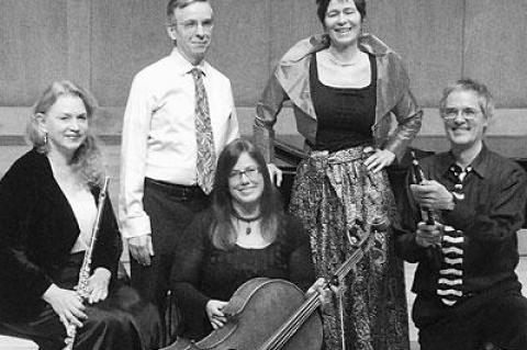 Thomas Bohlert and Trudy Craney, standing, from East Hampton, are part of Bach & Forth, a new ensemble, which will have its first performance on Tuesday in Manhattan.