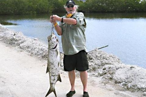 Feared by striped bass, ducks, and all sorts of small game in our neck of the woods, Harvey Bennett of the Tackle Shop in Amagansett recently ventured to the Caribbean, where he outsmarted a tarpon and a saltwater gar.