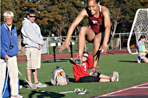 Cecilia Blowe is one of the girls team’s young rising stars.