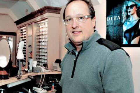 Mark Roeloffs of Roeloffs East Hampton Optical is the third generation in the family business.