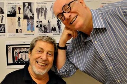 “Tonight at 8:30” is directed by Tony Walton, left, seen with Simon Jones, one of the stars.