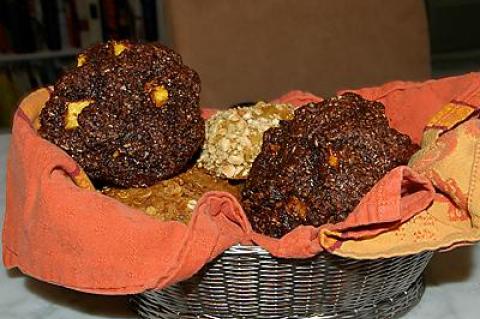 The tried-and-true bran muffin, here jazzed up with pineapple and apricot by Mary’s Marvelous, is one of those food fads that refuses to die.