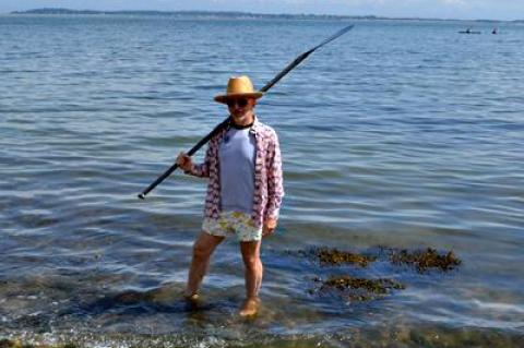 Simon Doonan has enjoyed the respite of living and paddling on Shelter Island waters for almost 20 years.