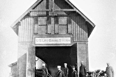 The Ditch Plain Life-Saving Station at Ditch Plain Beach, moved farther inland to a five-acre parcel, recently sold for $3.25 million.