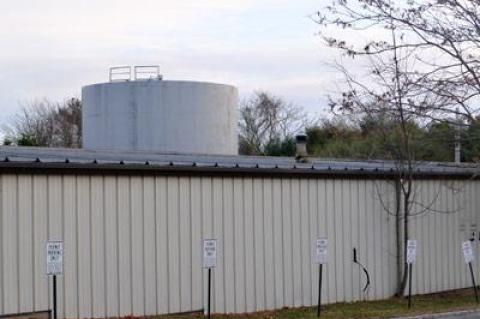 As many as 12 cellphone antennas may be installed on a 180,000-gallon fuel oil tank at P.C. Schenck on Newtown Lane.