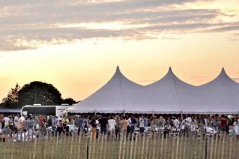 Soldier Ride, a charity that raises money for wounded military veterans, has for several years hosted the Rock the Farm benefit on the former farmland along Montauk Highway in Amagansett.